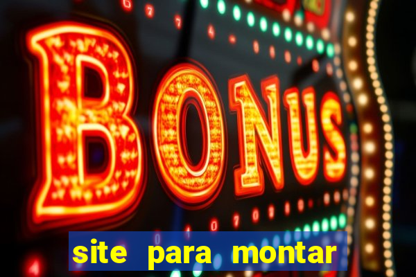 site para montar time de futebol